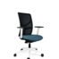 i-Con High Mesh Back Task Chair With White Frame and 2d Arms