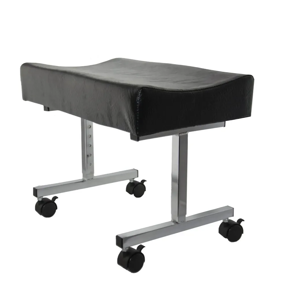 Adjustable leg support with castors