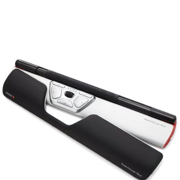Contour Roller Mouse Red – Ergonomic Centred Mouse