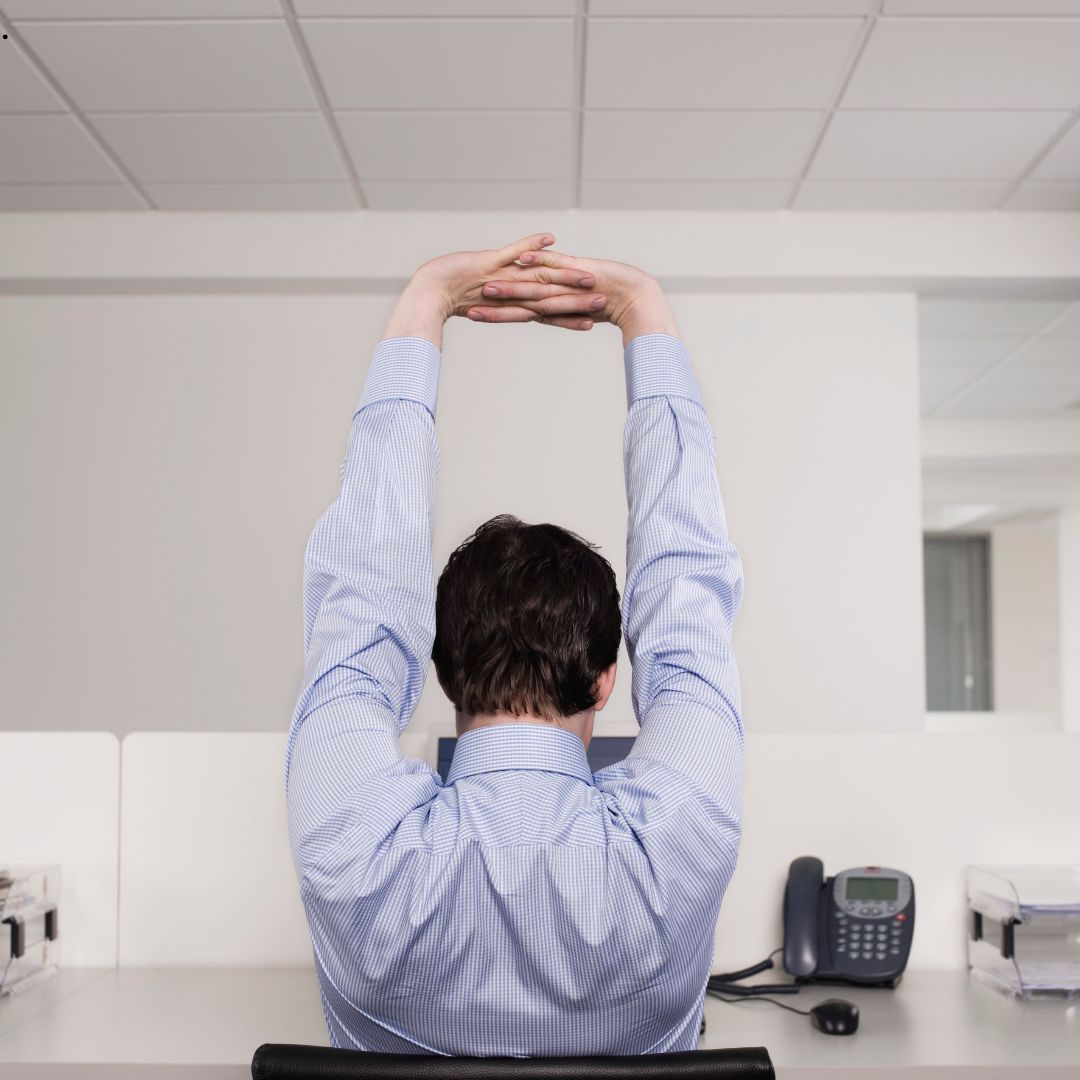 Office Worker Stretching